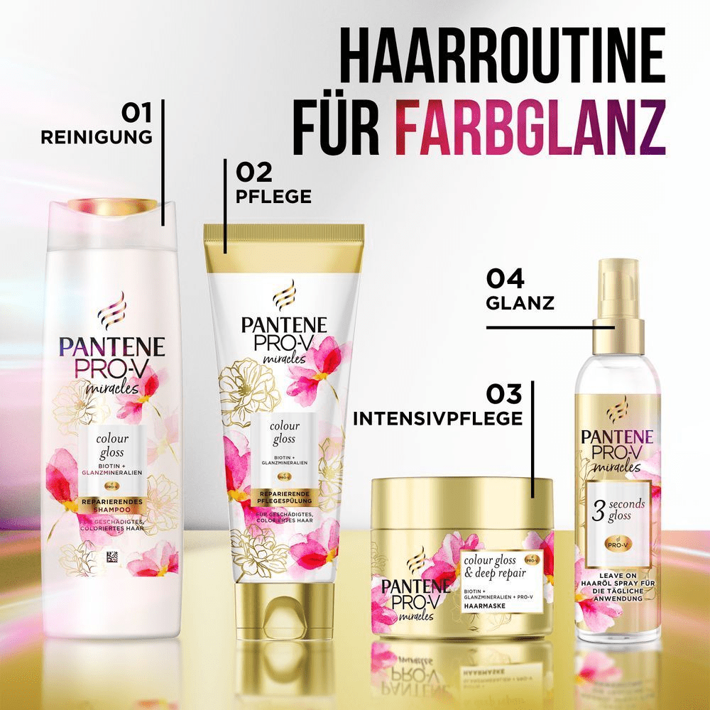 Bild: PANTENE PRO-V Pflegespülung Mit Biotin Für Coloriertes Haar