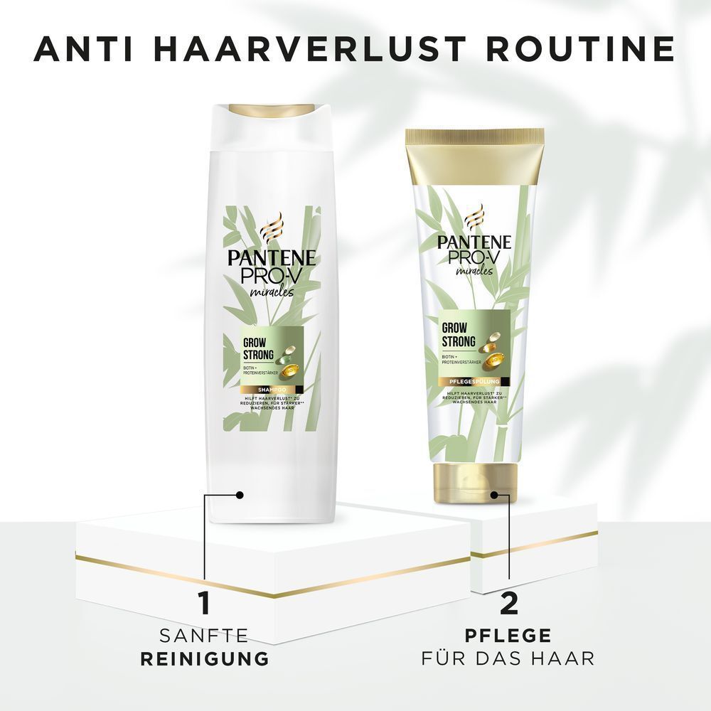Bild: PANTENE PRO-V Grow Strong Shampoo