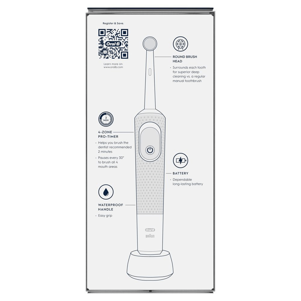 Bild: Oral-B Vitality Pro Elektrische Zahnbürste, Blau