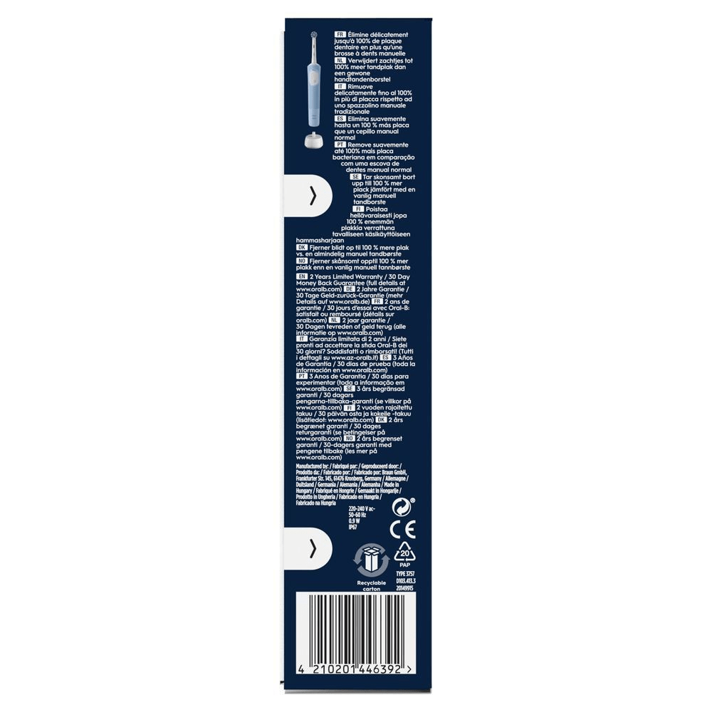 Bild: Oral-B Vitality Pro Elektrische Zahnbürste, Blau