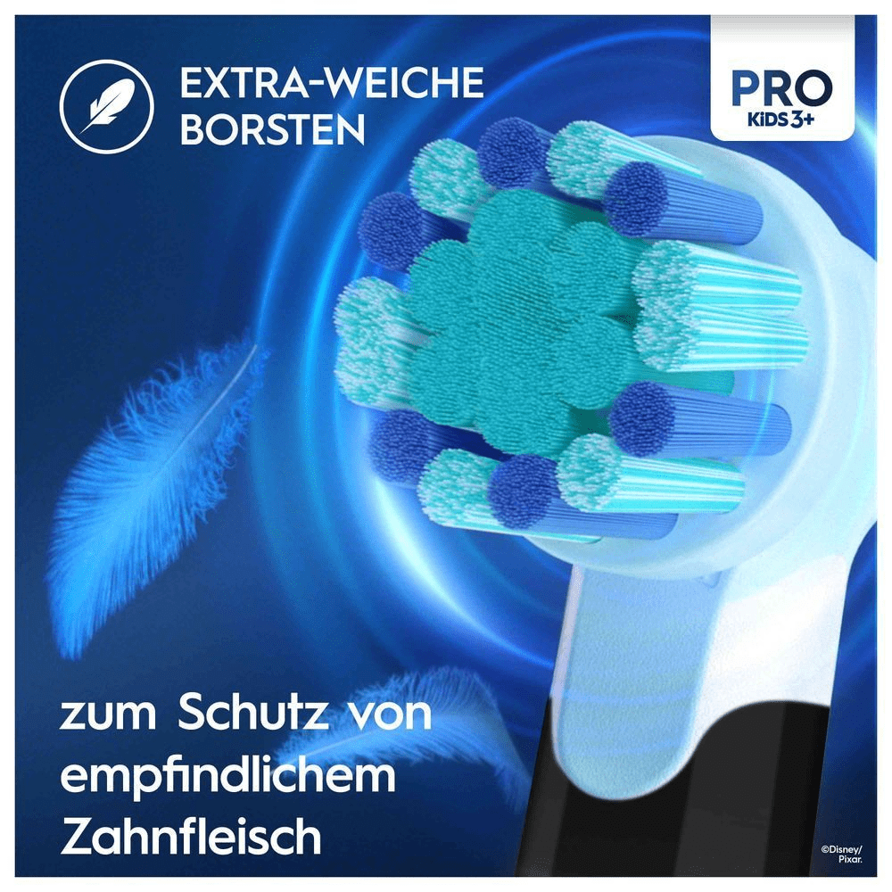 Bild: Oral-B Pro Kids Cars Elektrische Zahnbürste, Rot/Blau