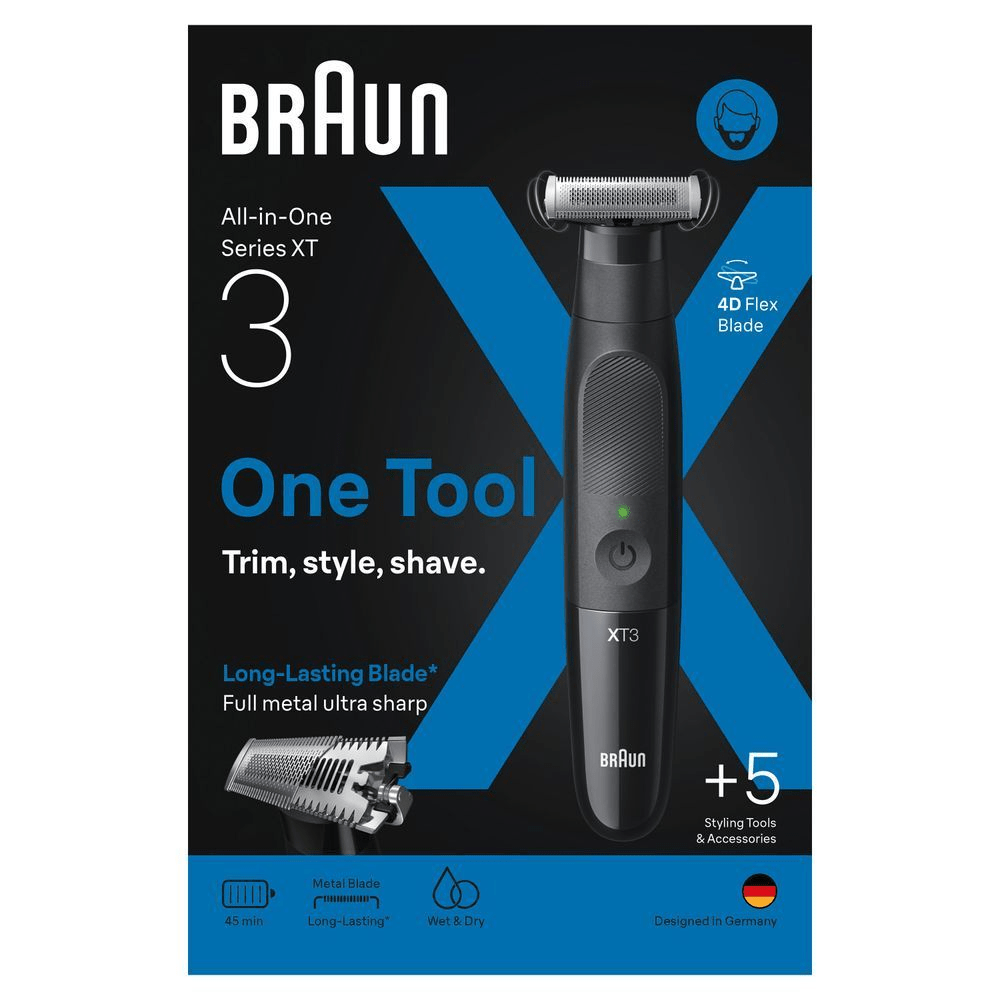 Bild: Braun Series X Barttrimmer XT3100