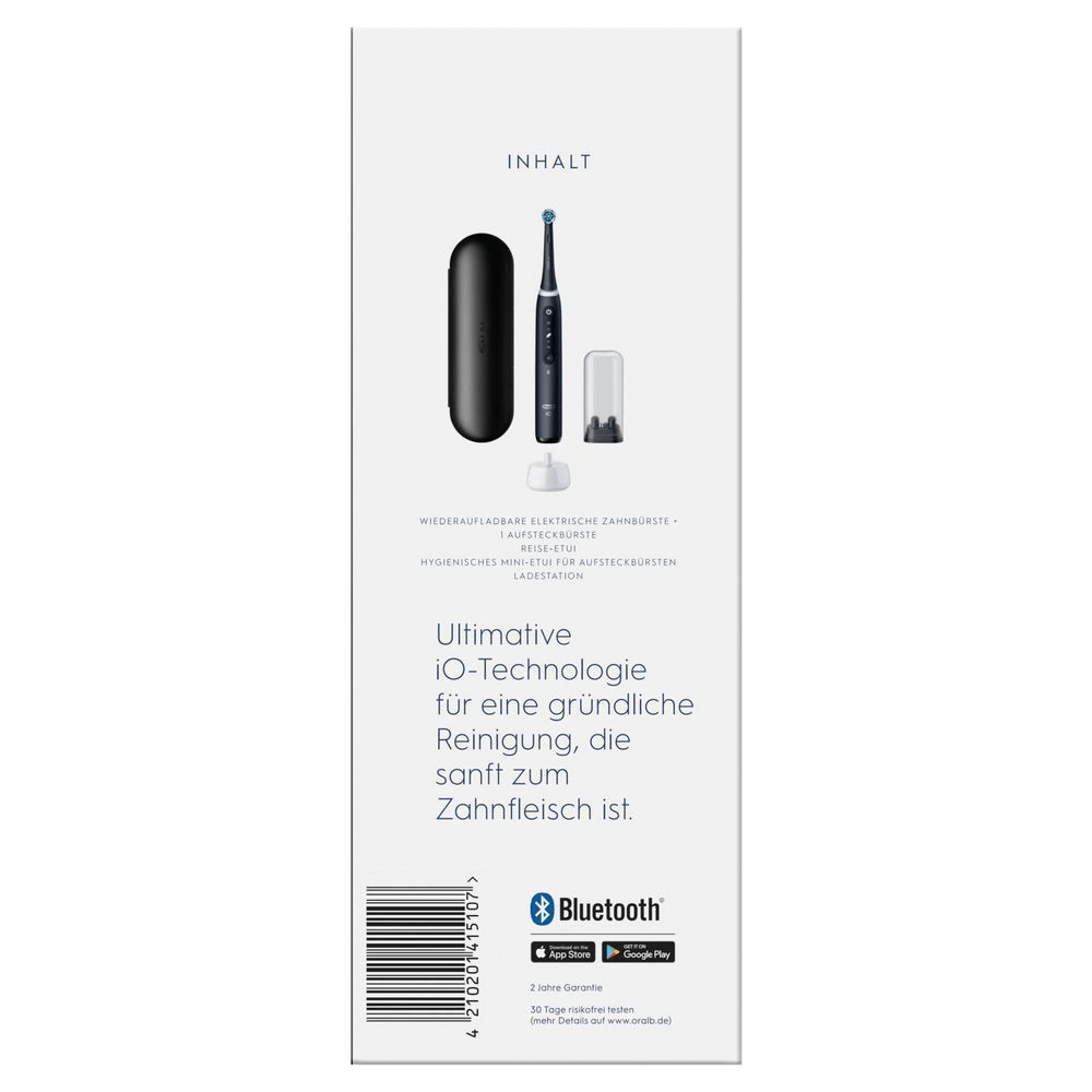 Bild: Oral-B iO Series 5 Elektrische Zahnbürste, Matt Black
