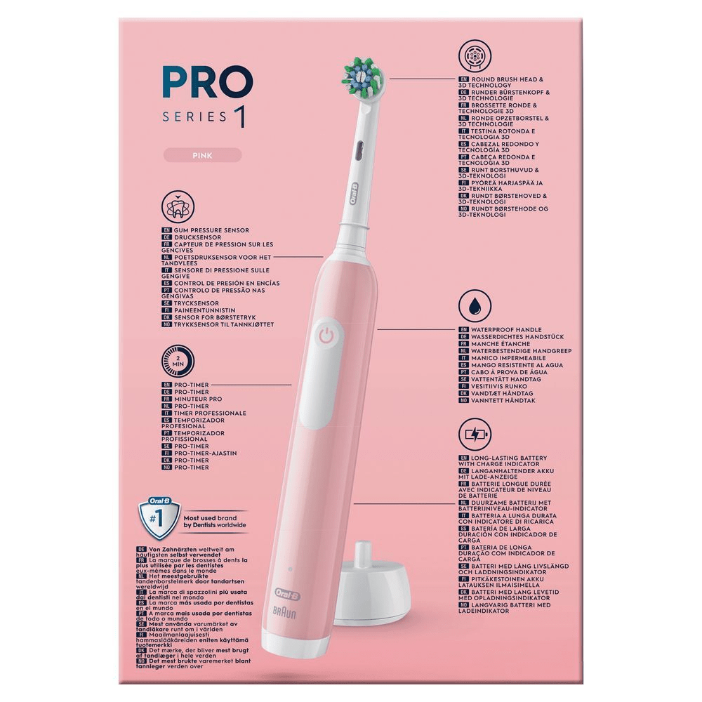 Bild: Oral-B Pro Series 1 Elektrische Zahnbürste, Rosa