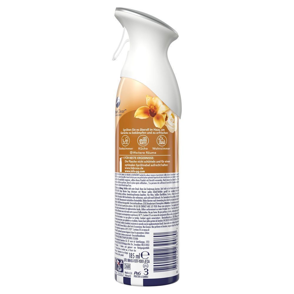 Bild: Febreze Lufterfrischer Raumduft Spray Goldene Orchidee