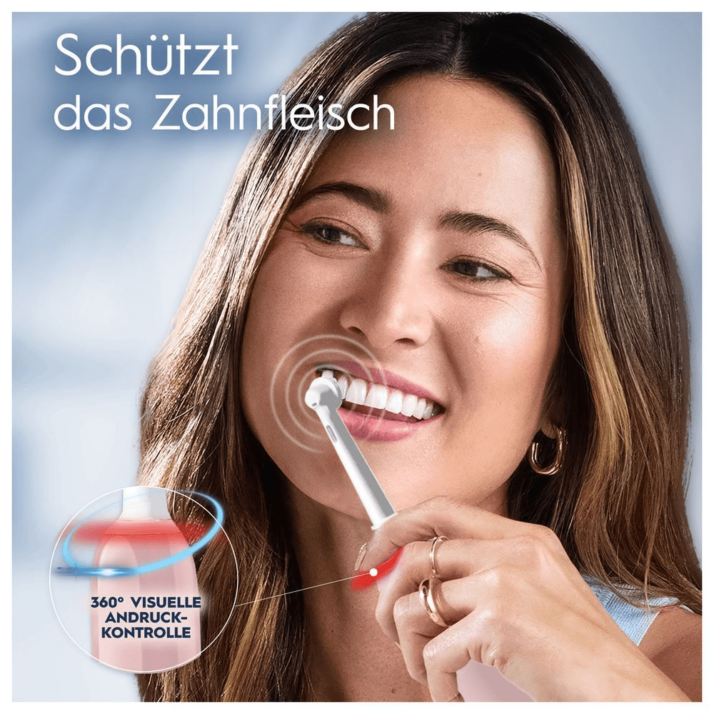 Bild: Oral-B Pro 3 Elektrische Zahnbürste, Schwarz/Rosa