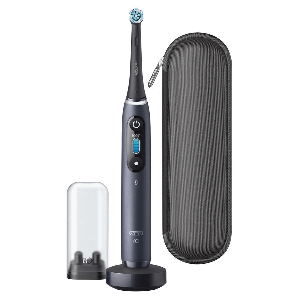 Bild: Oral-B iO 8 Limited Edition Elektrische Zahnbürste, Black Onyx