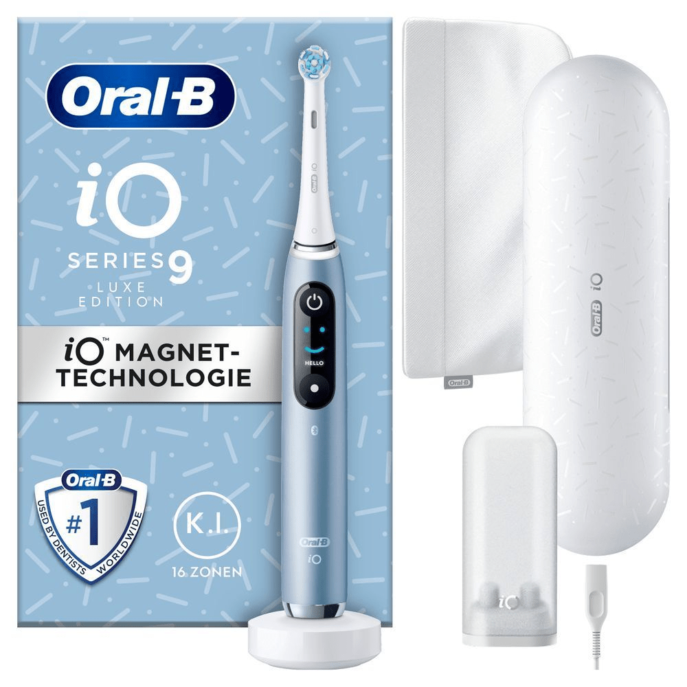 Bild: Oral-B iO Series 9 Elektrische Zahnbürste, Aqua Marine