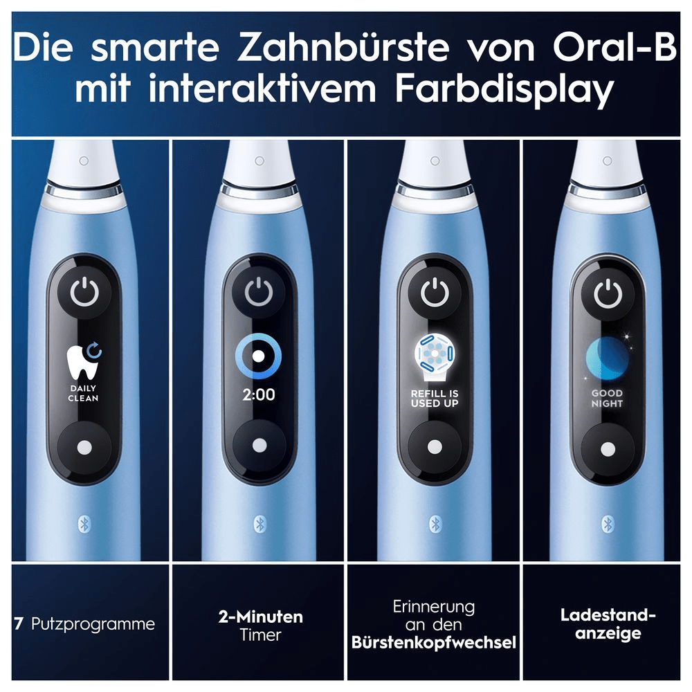 Bild: Oral-B iO Series 9 Elektrische Zahnbürste, Aqua Marine