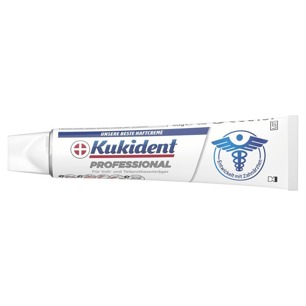 Bild: Kukident Professional Haftcreme, für Voll- und Teilprothesen