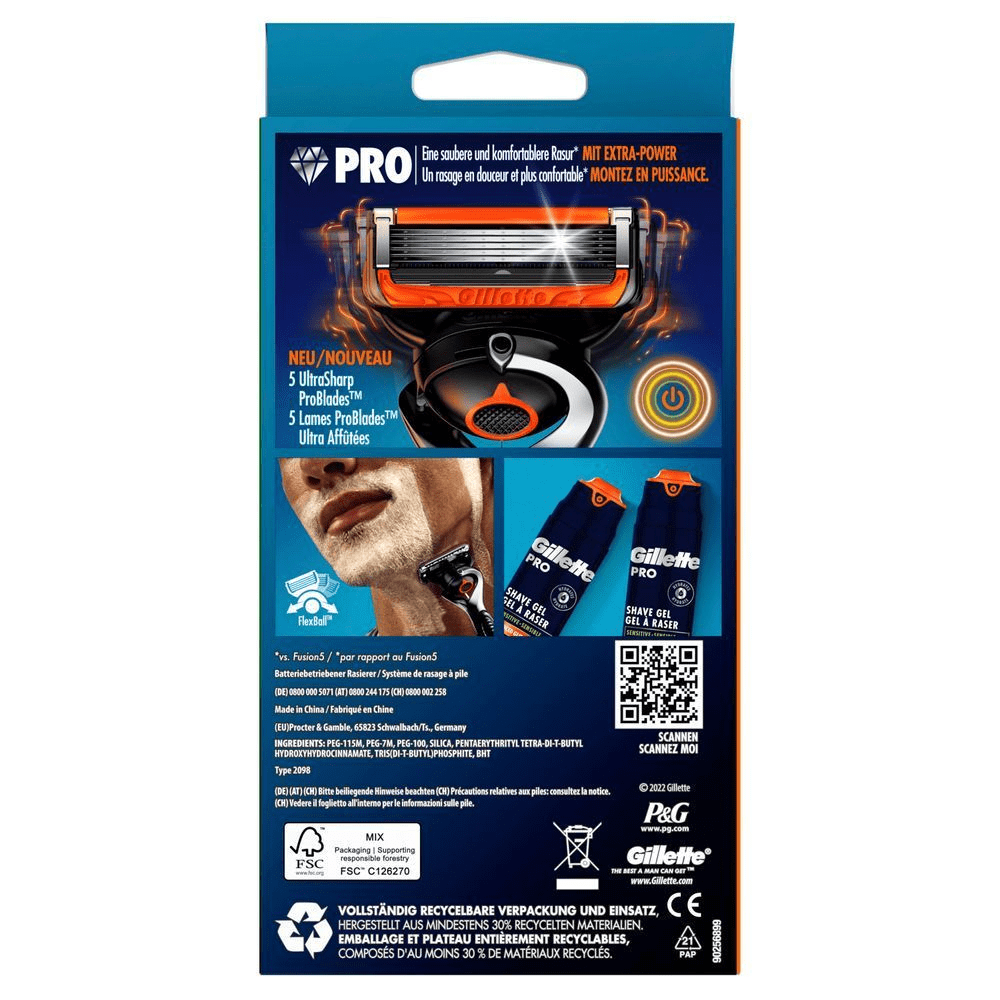 Bild: Gillette ProGlide Power Rasierer