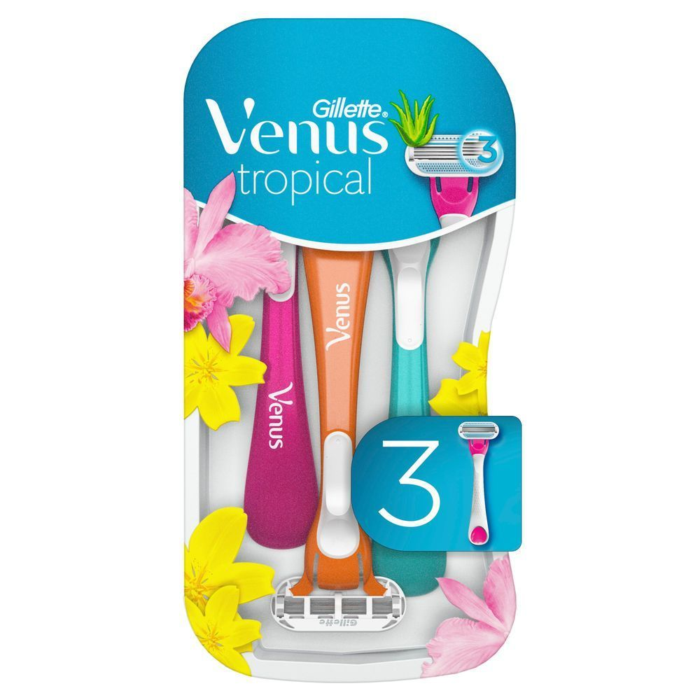 Bild: Gillette Venus Tropical Einwegrasierer