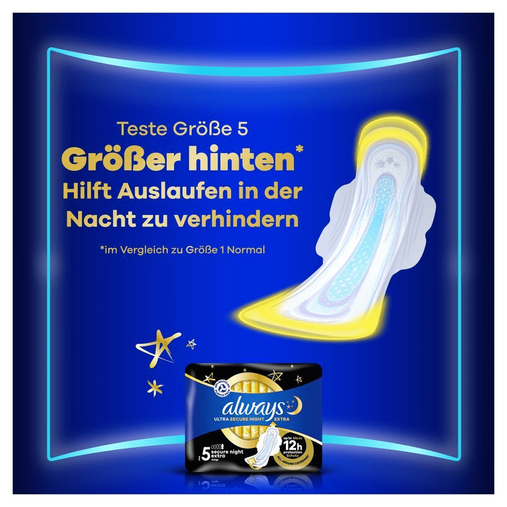 Bild: always Ultra Tag Damenbinden Lang