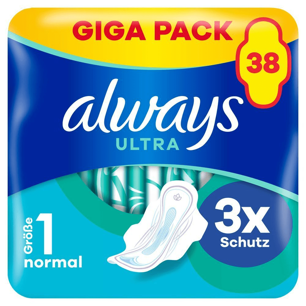 Bild: always Ultra Tag Binden Normal mit Flügeln