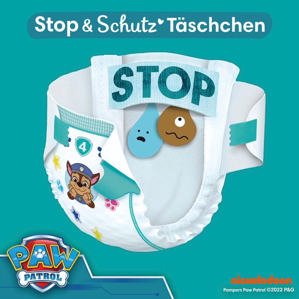 Bild: Pampers Baby-Dry Paw Patrol Edition Größe 5, 11kg-16kg, Monatsbox