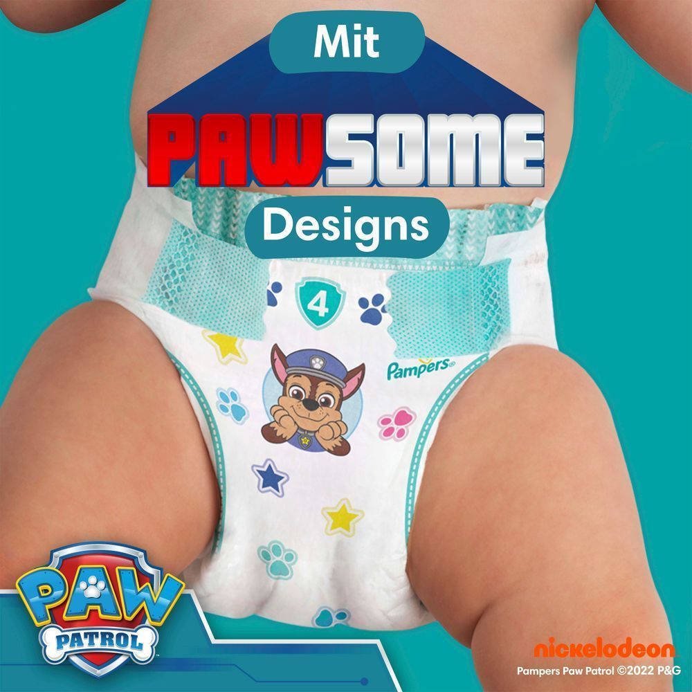 Bild: Pampers Baby-Dry Paw Patrol Edition Größe 6, 13kg-18kg, Monatsbox