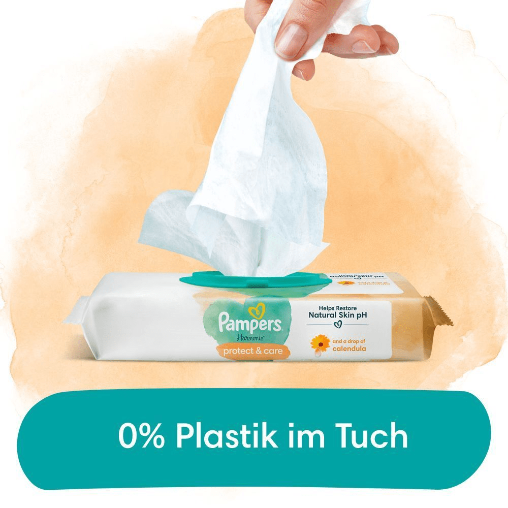 Bild: Pampers Harmonie Protect & Care Feuchttücher