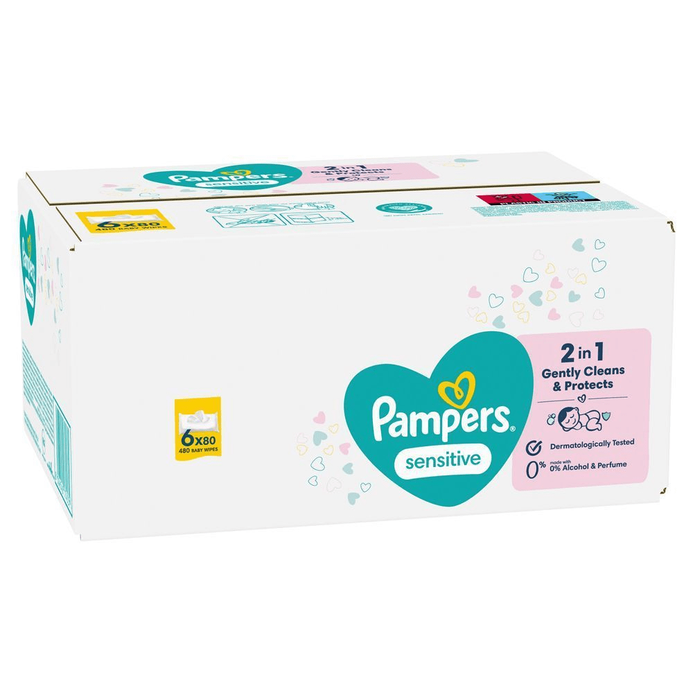 Bild: Pampers Sensitive Feuchttücher