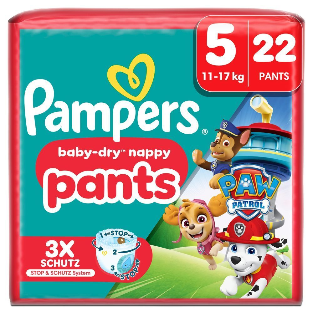 Bild: Pampers Paw Patrol Pants Größe 5, 11kg-17kg