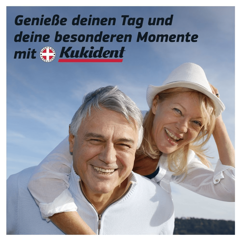 Bild: Kukident Haftcreme
