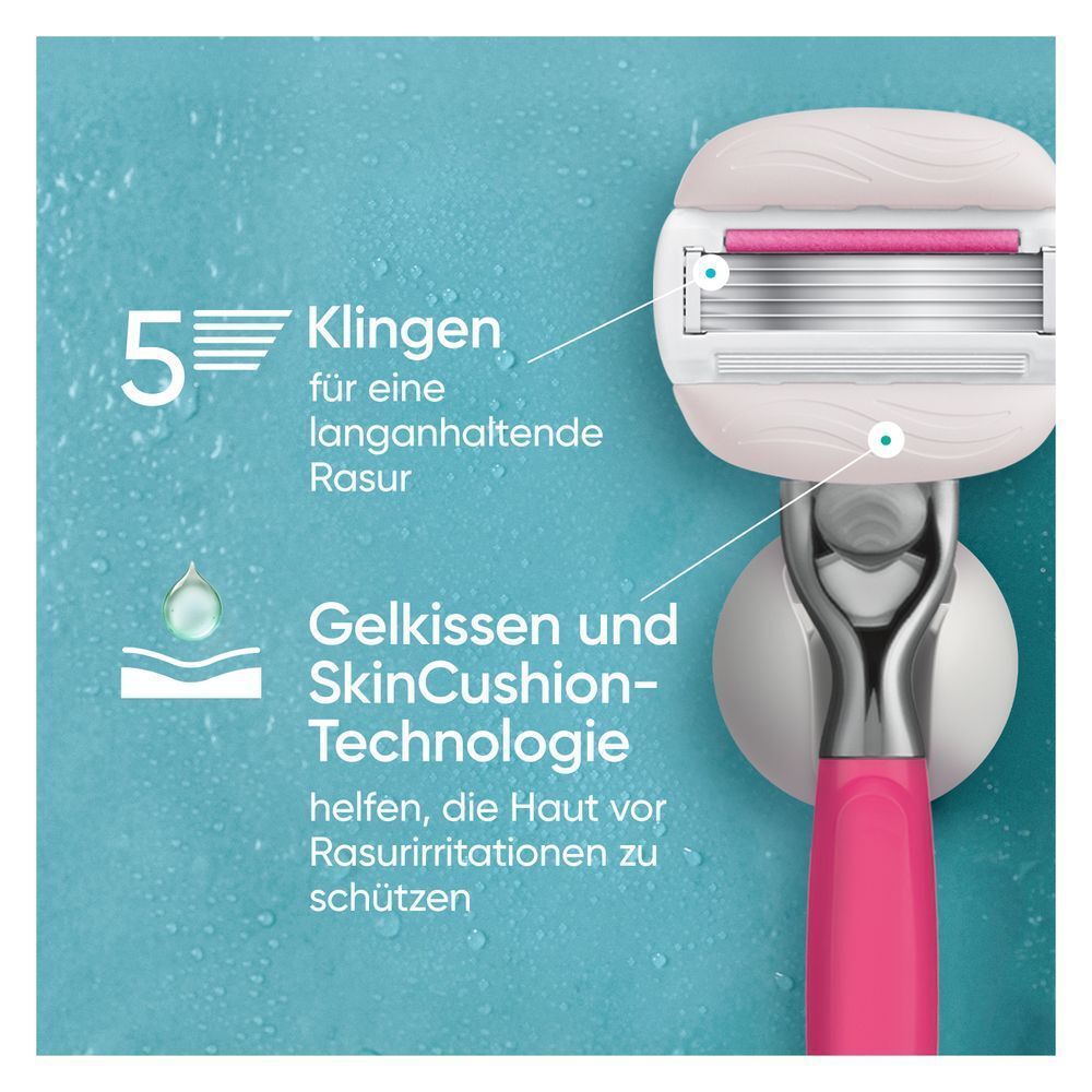 Bild: NO NAME Venus Pro ComfortGlide Damenrasierer mit Granatapfel Duft