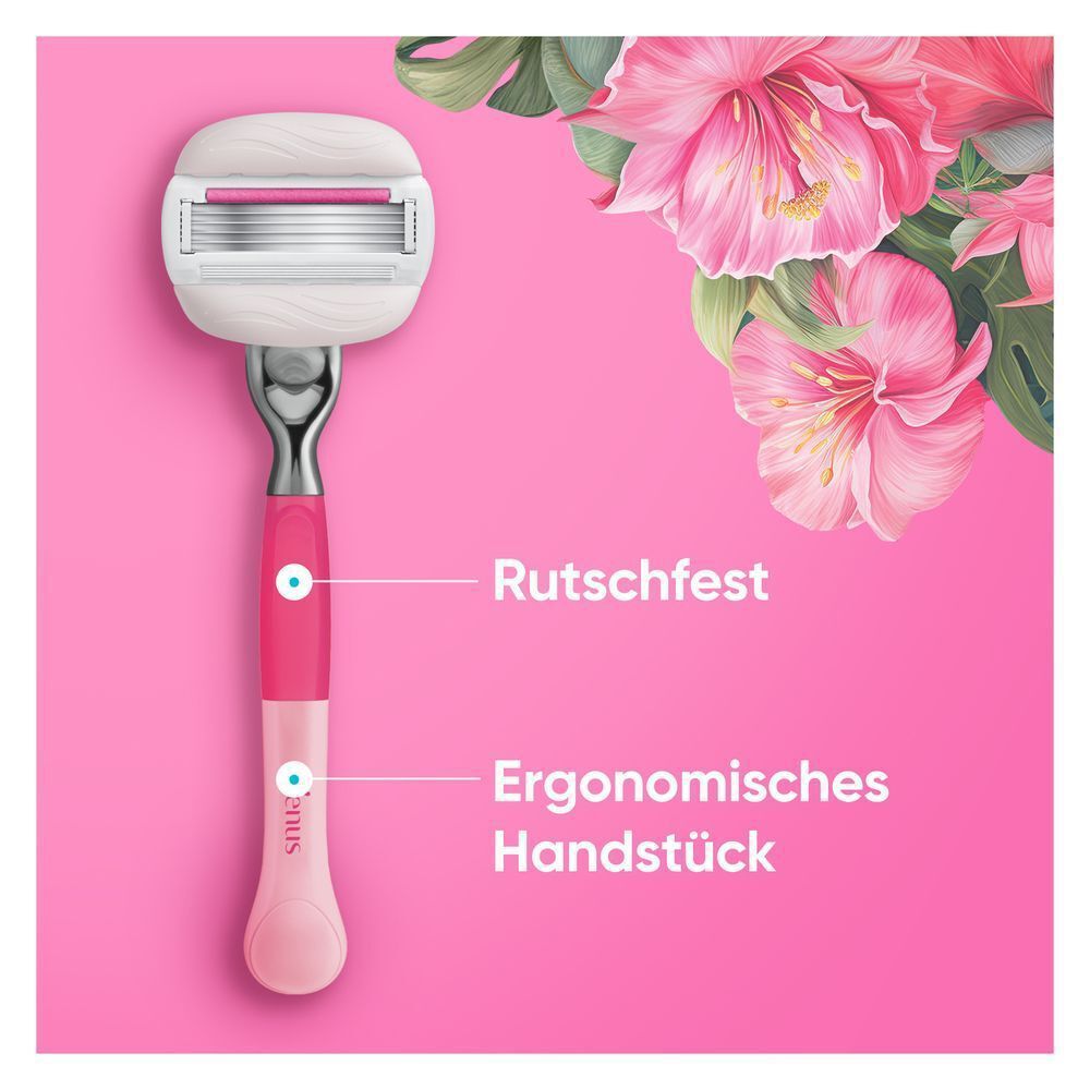 Bild: NO NAME Venus Pro ComfortGlide Damenrasierer mit Granatapfel Duft