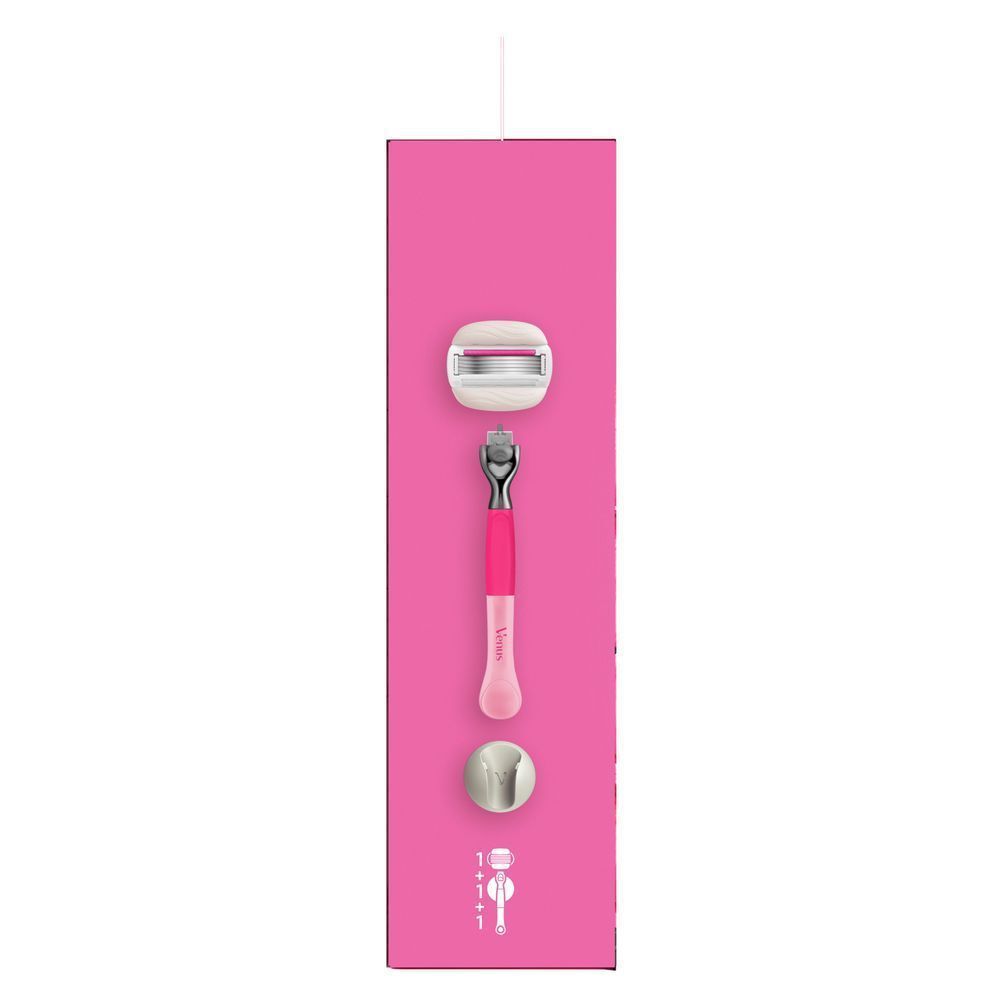 Bild: NO NAME Venus Pro ComfortGlide Damenrasierer mit Granatapfel Duft