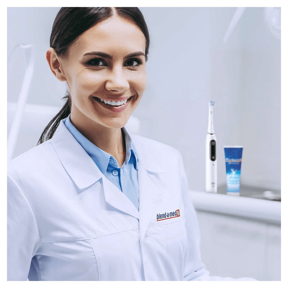 Bild: blend-a-med 3D White Arctic Fresh Zahnschmelzschonende Zahncreme