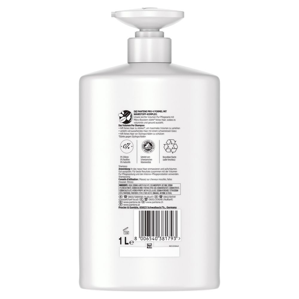 Bild: PANTENE PRO-V Volume Pur Shampoo