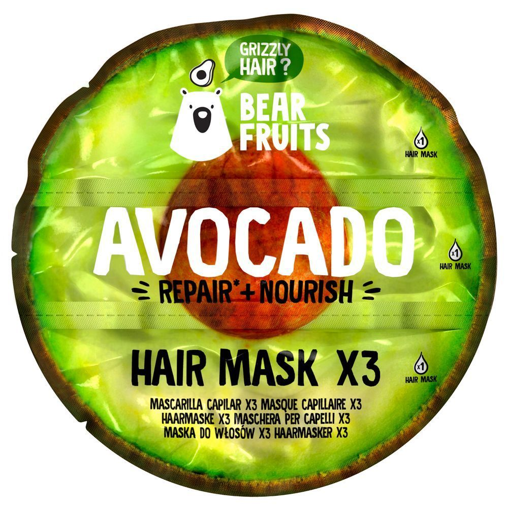 Bild: Bear Fruits Avocado Reparatur Nährpflege Haarmaske