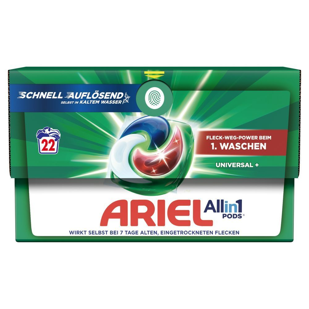 Bild: ARIEL All-in-1 PODS Flüssigwaschmittel-Kapseln