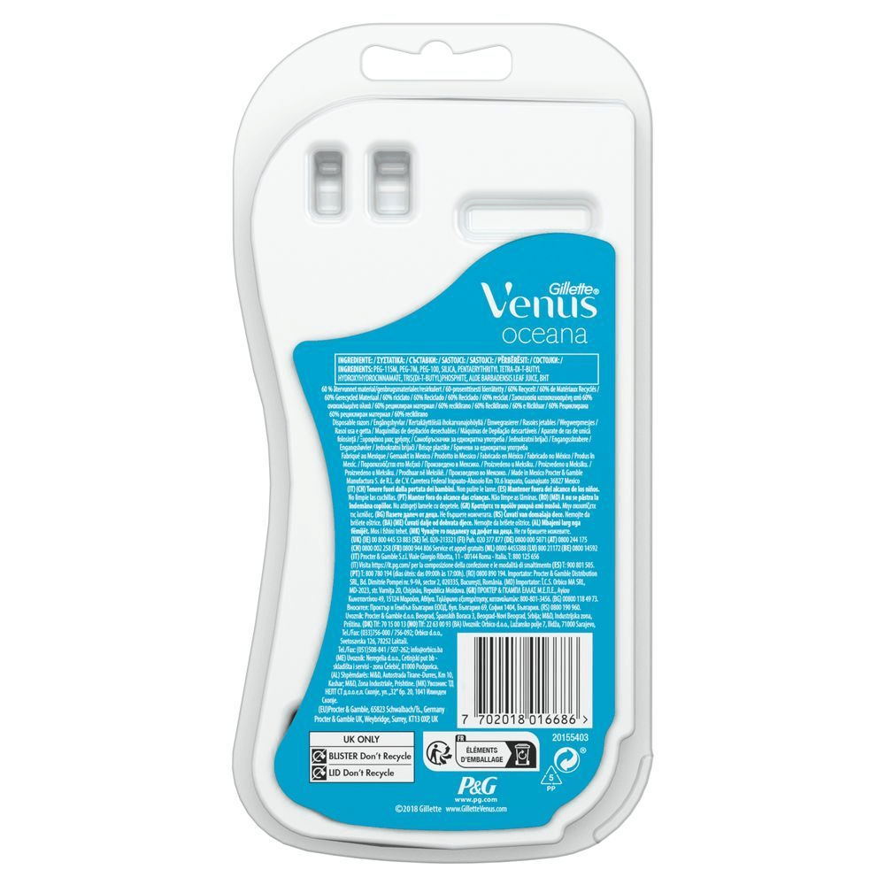 Bild: Gillette Venus Oceana Einwegrasierer