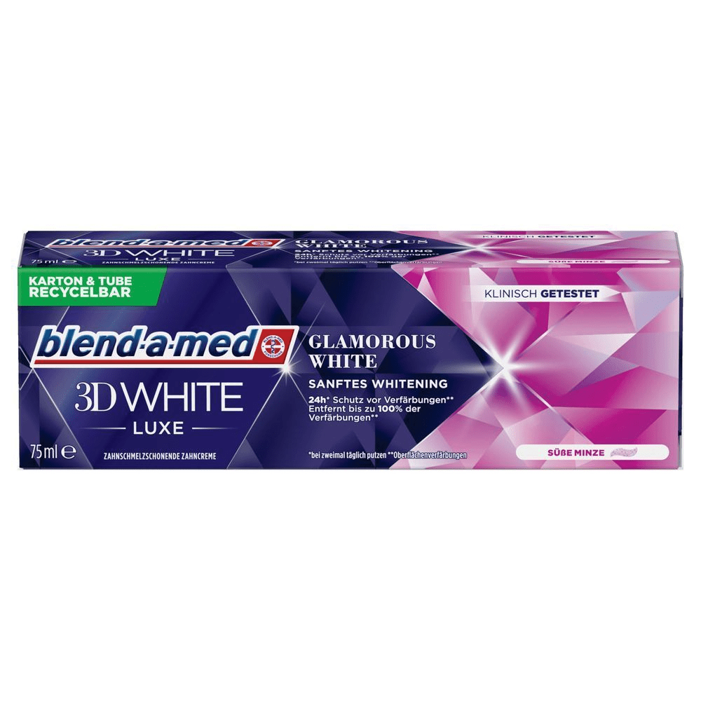 Bild: blend-a-med 3D White Luxe Glamorous White Zahncreme