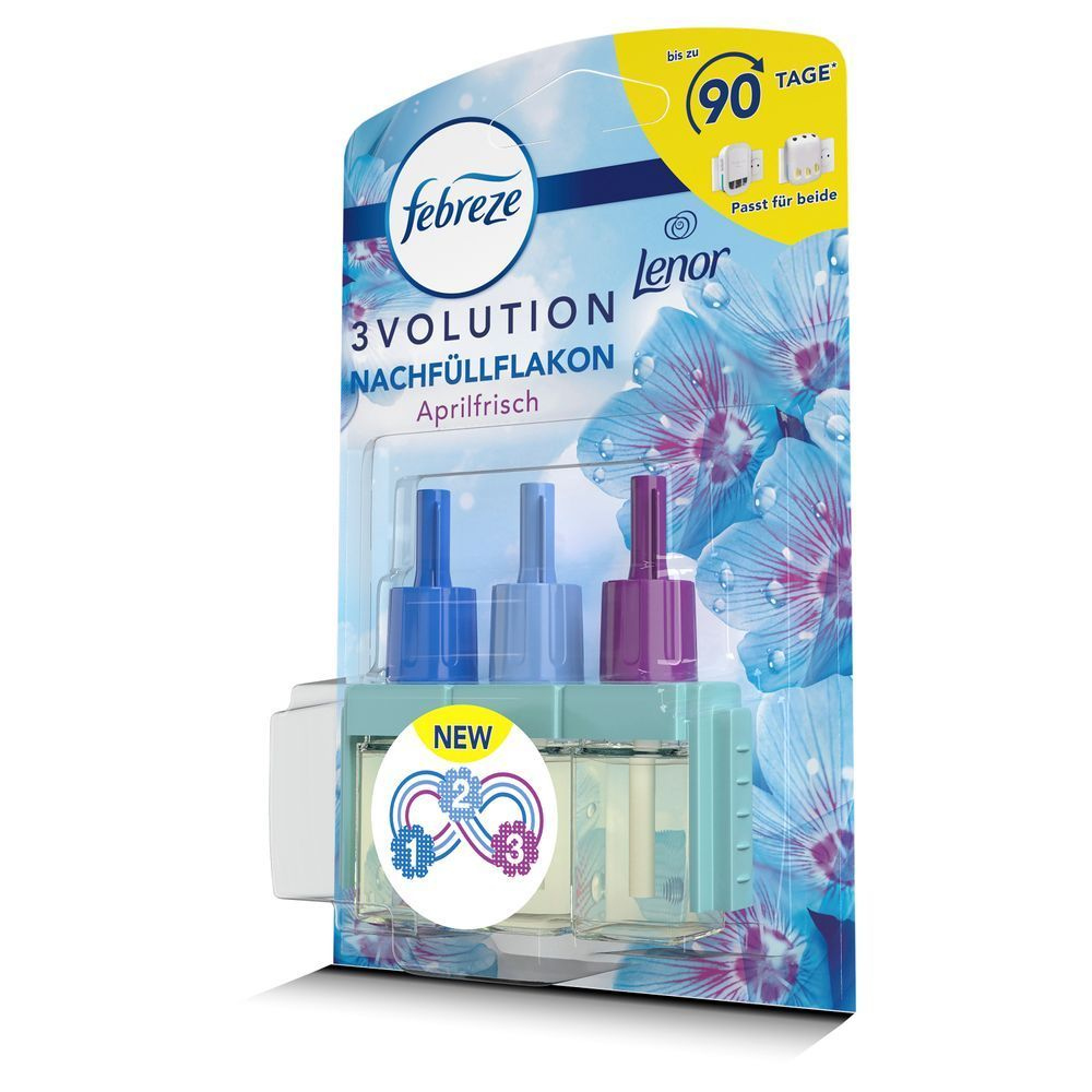 Bild: Febreze 3Volution Aprilfrisch Duftstecker Nachfüller