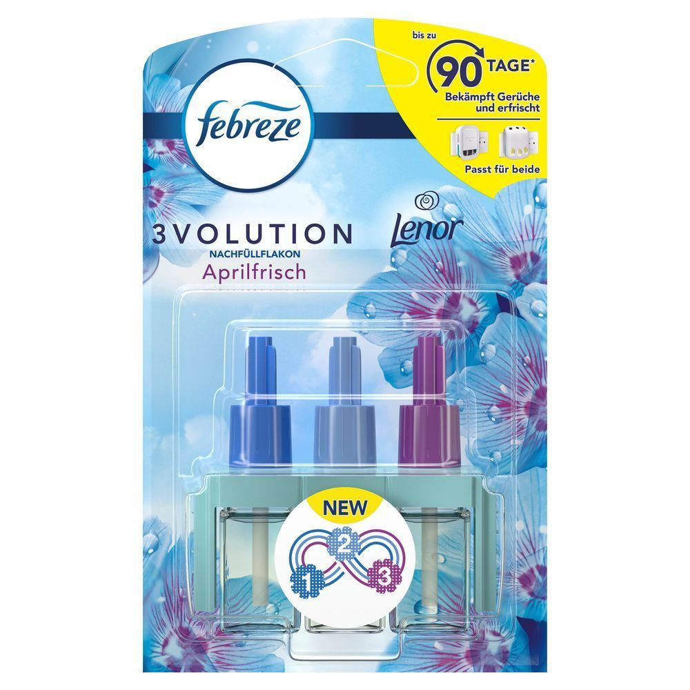 Bild: Febreze 3Volution Aprilfrisch Duftstecker Nachfüller