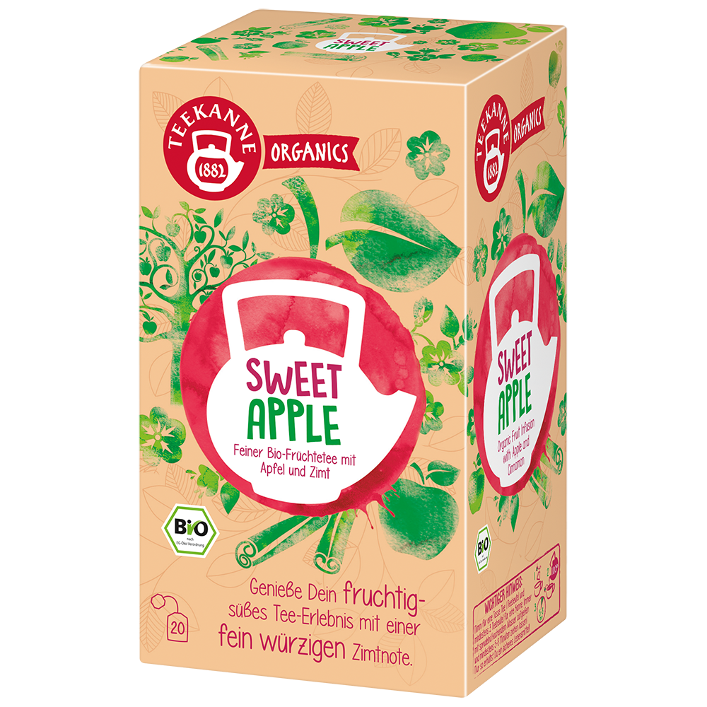 Bild: TEEKANNE Bio Tee Organics Sweet Apple