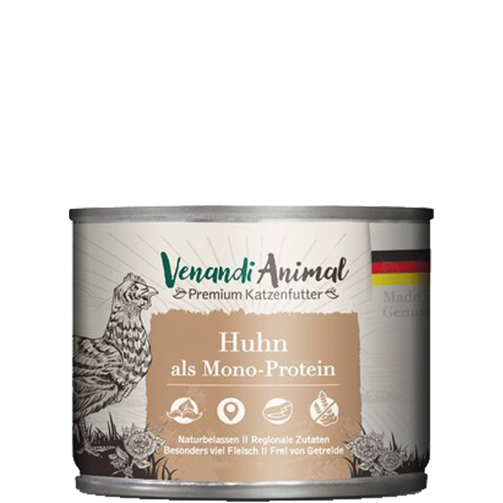 Bild: Venandi Animal Huhn als Monoprotein