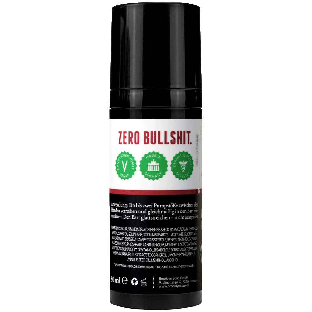 Bild: Brooklyn Soap Company Bartpflegecreme Bart Softener