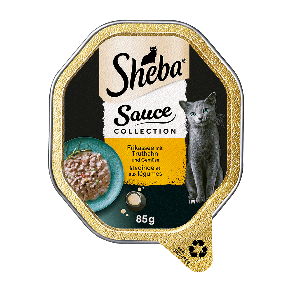 Bild: Sheba Sauce Collection Frikassee mit Truthahn und Gemüse