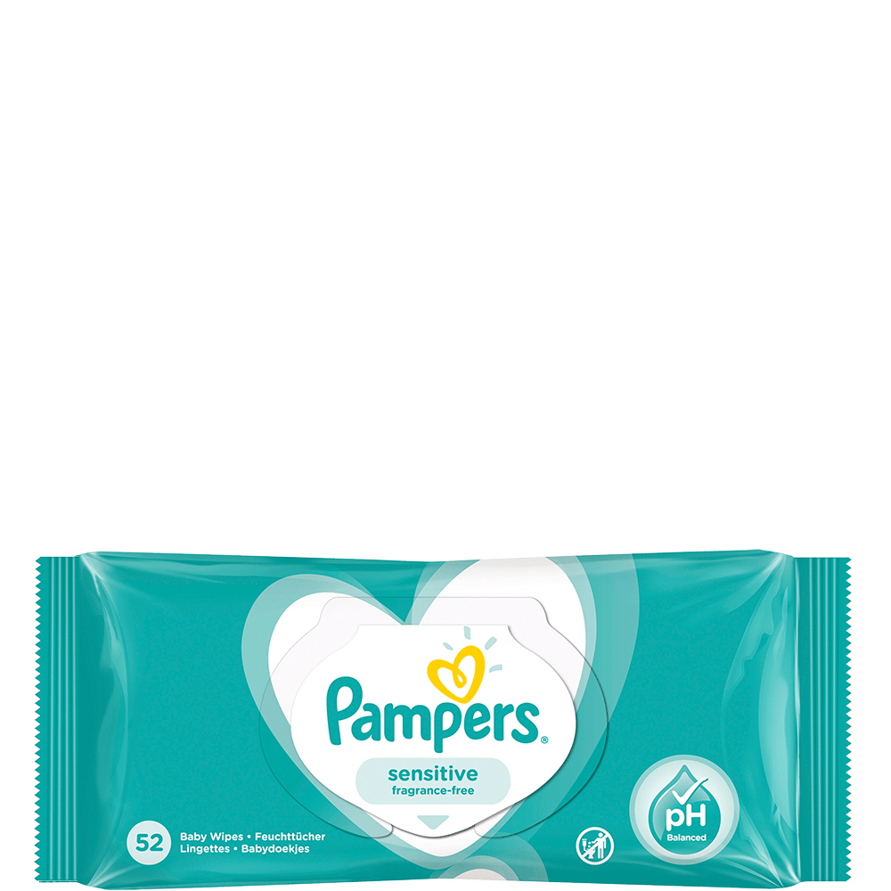 Bild: Pampers Sensitive Feuchttücher 1X52