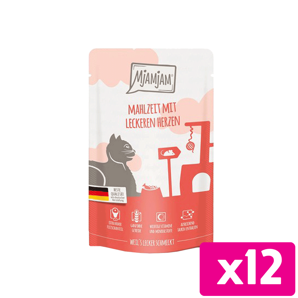 Bild: Mjamjam Mahlzeit mit leckeren Herzen