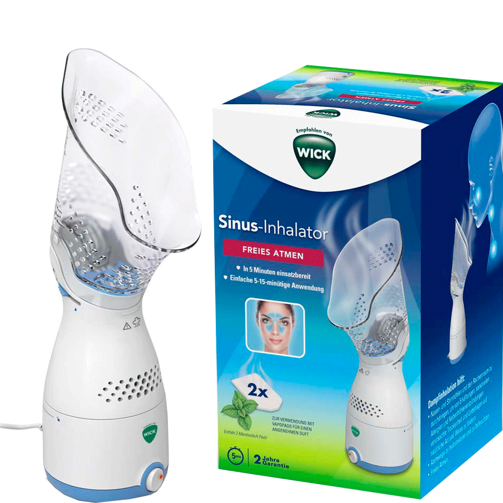 Bild: WICK WH200E4 Elektrischer Sinus Inhalator
