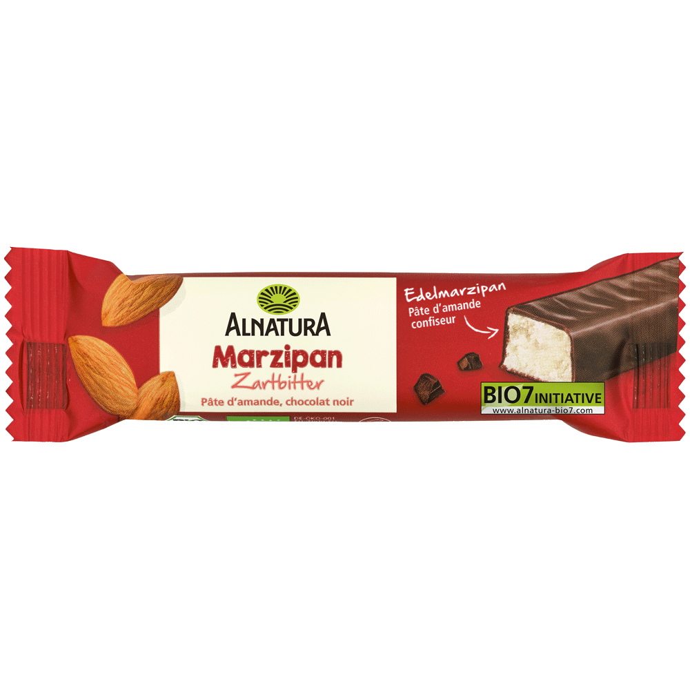 Bild: ALNATURA Marzipan Zartbitter