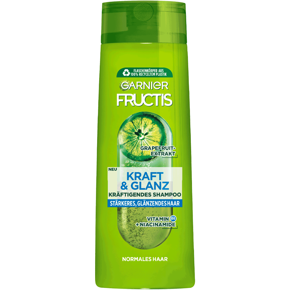 Bild: GARNIER FRUCTIS Shampoo Kraft & Glanz XL