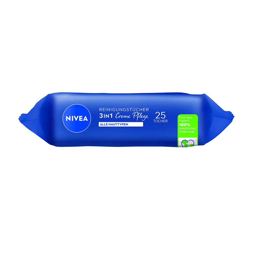 Bild: NIVEA 3in1 Reinigungstücher Creme Pflege