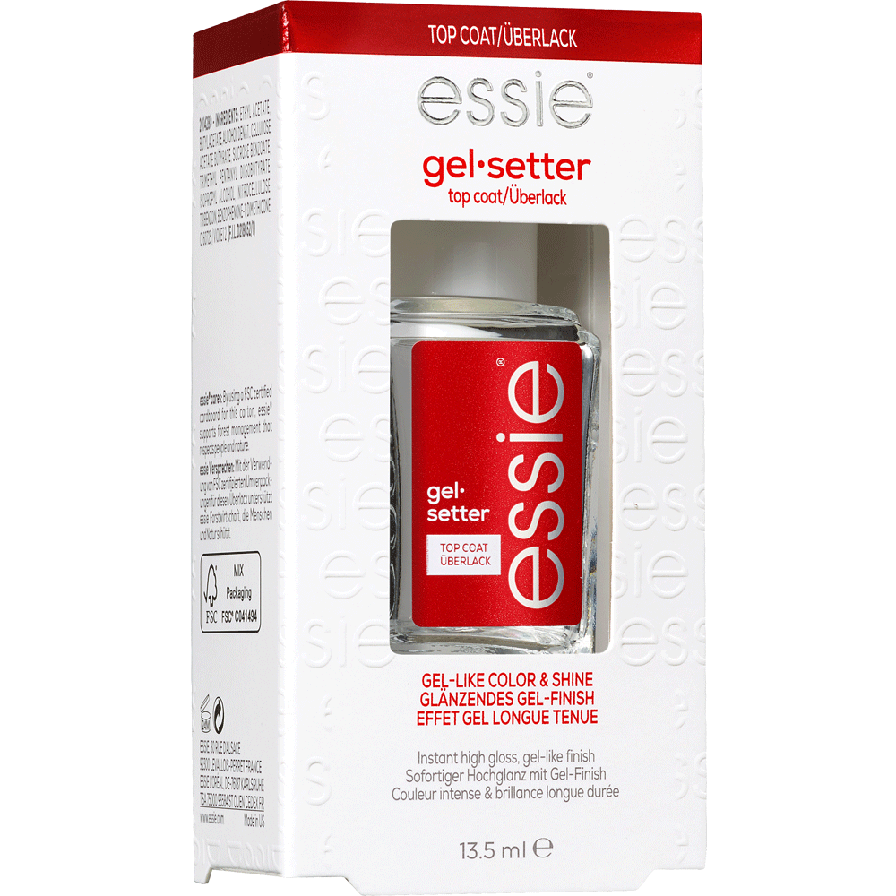 Bild: Essie Gel Setter Überlack