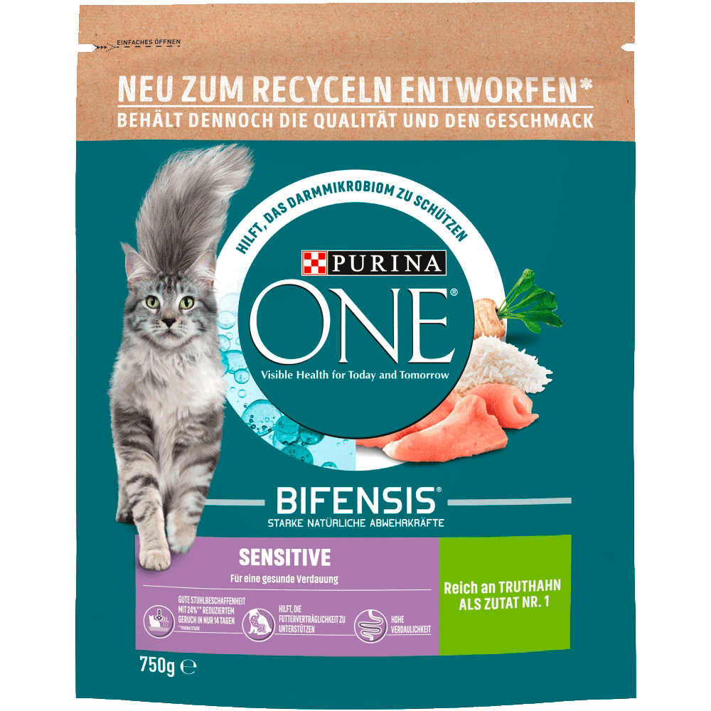 Bild: Purina ONE Sensitiv Truthahn