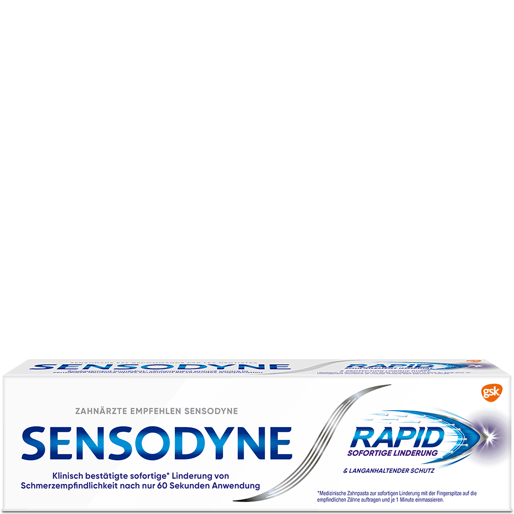 Bild: SENSODYNE Zahnpasta Rapid