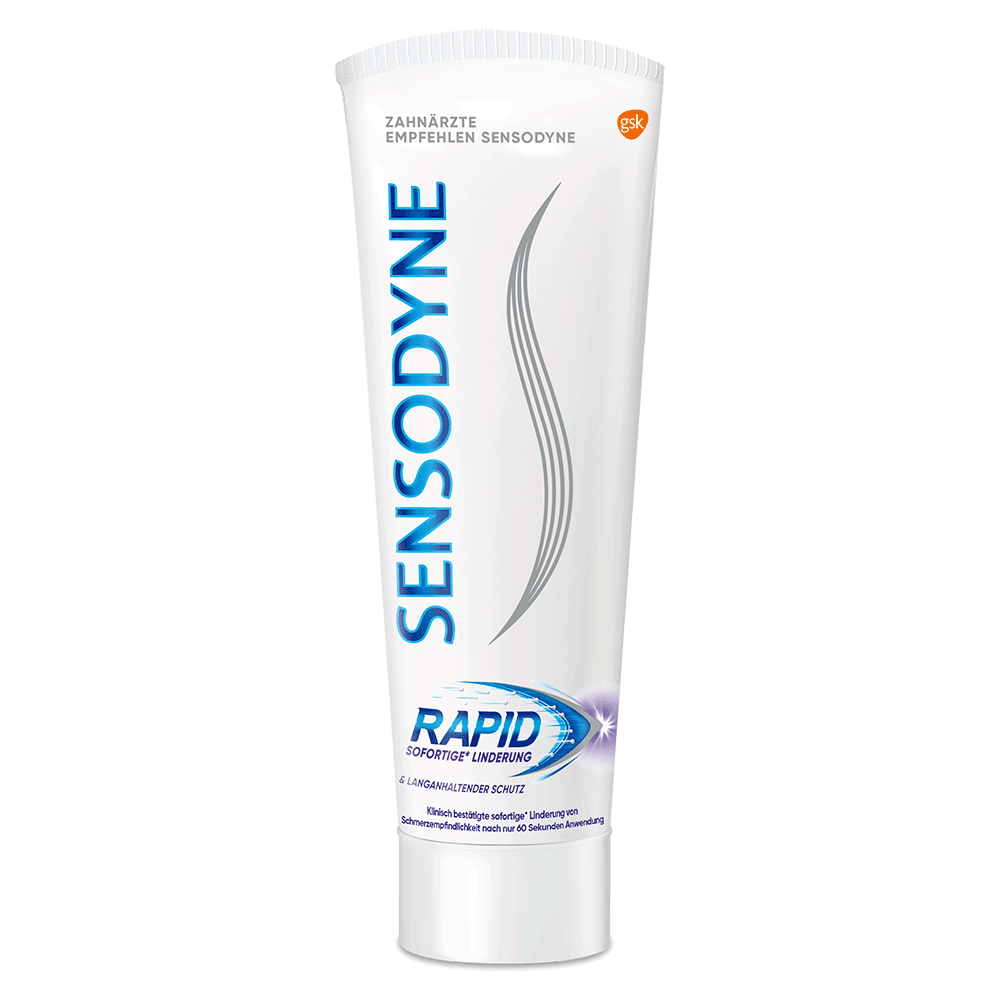 Bild: SENSODYNE Zahnpasta Rapid