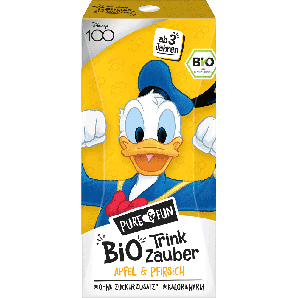 Bild: Pure & Fun Disney Bio Trink Zauber Apfel & Pfirsich